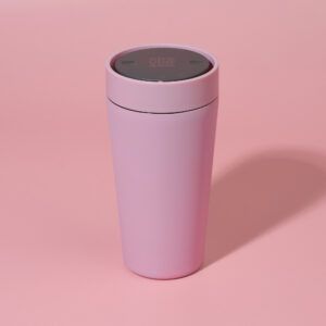 Circular&Co Website_ Stainless Steel_Reusable Cup_ Dusk Pink _12oz Circular&Co Reusable Travel Mug Coffee Cup Stainless Steel Dusk Pink 12oz