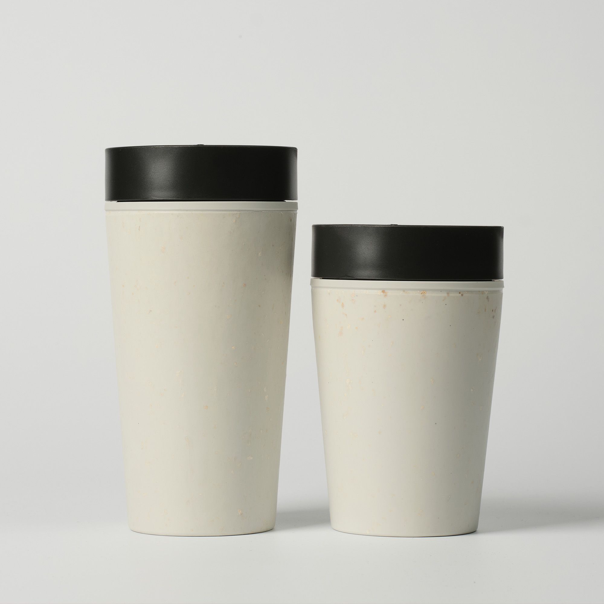 Circular&Co Reusable Coffee Cup Made From Paper Cups Chalk & Ink Black