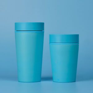 Circular&Co Reusable Coffee Cup Made From Recycled Bubblegum Sky Blue