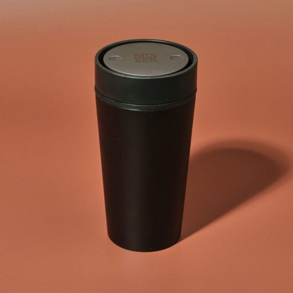 Circular&Co Reusable Coffee Cup Made From Recycled Coffee Waste Espresso Black 12oz